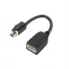 Lenovo 4X90Q93975 vaizdo kabelio adapteris Mini DisplayPort DisplayPort juodas