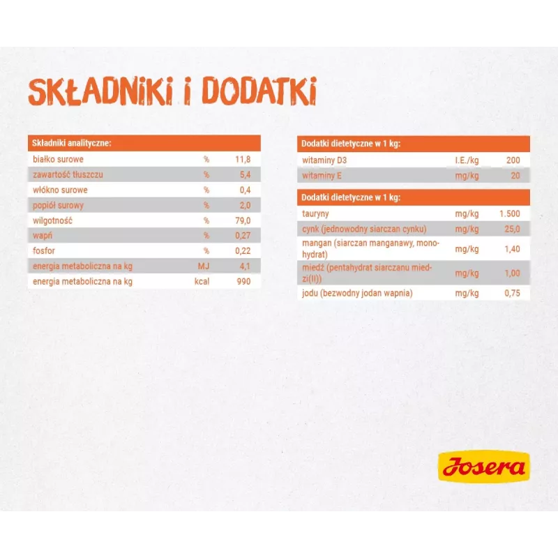 JOSERA Vištienos filė - drėgnas kačių maistas - 70 g