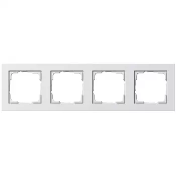 Jungiklio dangtelis Gira E2 baltas — termoplastikas, bevaržtis dizainas, 80,8×294,7×9,3 mm