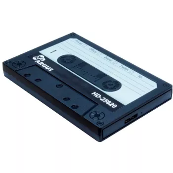 HDD dėklas Inter-Tech HD-25620 juodai balta 2.5 colio