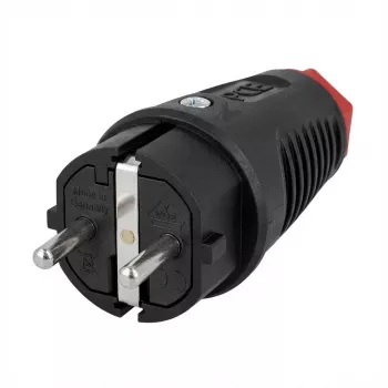 ABL Expert Schuko-Plug 100000043 (TPE) Juoda sv IP44 3x2,5 (100000043)