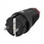 ABL Expert Schuko-Plug 100000043 (TPE) Juoda sv IP44 3x2,5 (100000043)