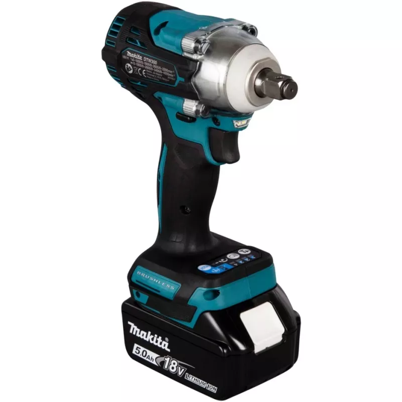 Smūginis suktuvas Makita DTW300RTJ 3200 aps./min, 18V, 2 baterijos