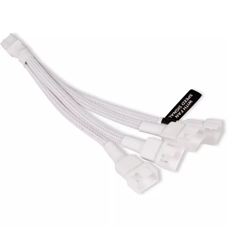 RGB skirstytuvo kabelis Alphacool 18728 plastikinis baltas 150 mm