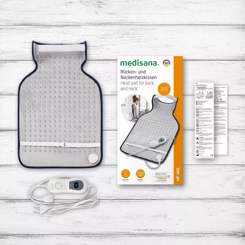 Medisana HP 460 elektrinis lovos šildytuvas 100 W pilkas