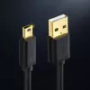 Ugreen USB kabelis - mini USB 480 Mbps 3 m US132 (juodas)