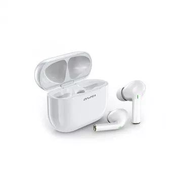 Bluetooth ausinės Awei T29 TWS baltos