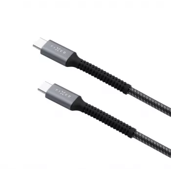 Automobilinio maitinimo adapteris FIXED FIXDA-CC12-GR — 12V DC įvestis, USB-C ir USB išvestys
