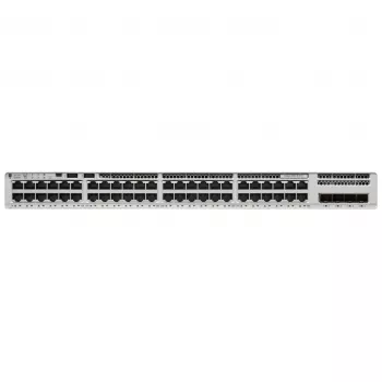 CISCO Catalyst 9200L 48 prievadų PoE+ 4x1G aukštyninio ryšio tinklo komutatorius – reikalingos DNA licencijos