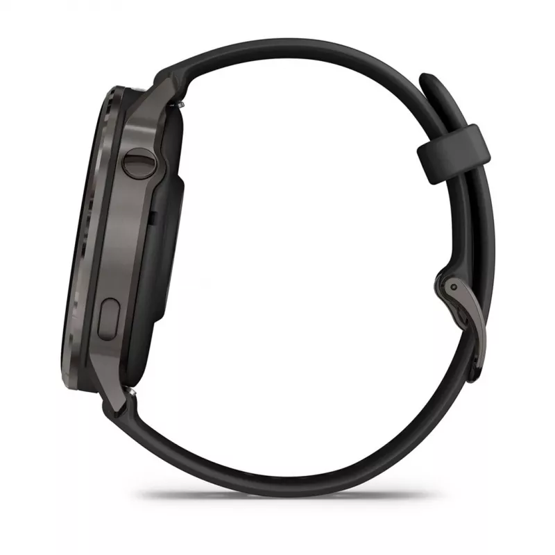 Išmanusis laikrodis GARMIN Venu 4 1,4 colio AMOLED GPS juodas, 45 mm korpusas, 8 GB, 12 dienų baterija, 5 ATM