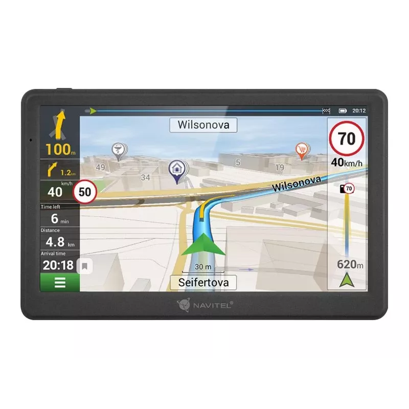 Navitel | GPS navigacija | MS700 | 800 x 480 pikselių | GPS (palydovas) | Įtraukti žemėlapiai