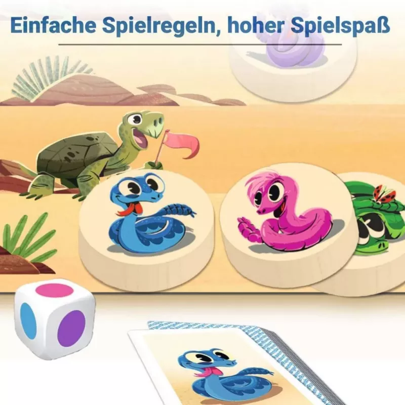 Tempo, kleine Klapperschlange, stalo žaidimas