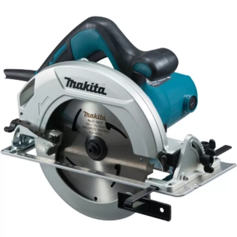 Rankinė diskinė pjovimo mašina HS7601J 66 mm mėlyna juoda 1200 W MAKPAC 4 dydis