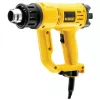 Karšto oro pistoletas DeWalt D26411 — 1800 W, pistoleto rankena, maks. 600 °C, 450 l/min oro srautas, geltonas