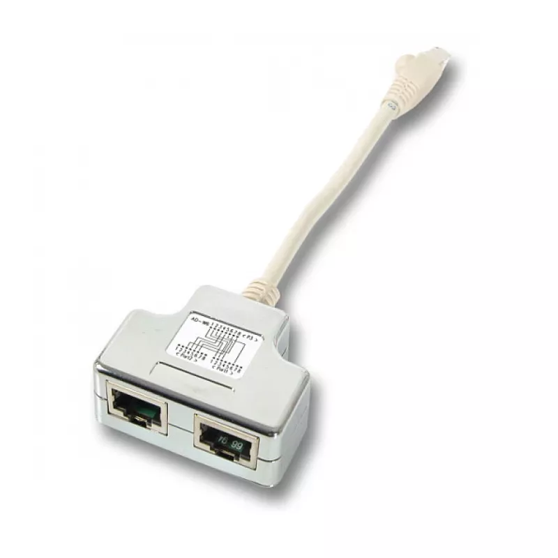 EFB-Elektronik T-Adapter Cat.6 2 x 10/100BaseT kabelių dalinimuisi Gamintojas: EFB Elektronik (K5126.015)
