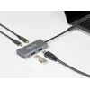 USB šakotuvas DeLOCK išorinis USB 10 Gbps USB Type-C šakotuvas 63260