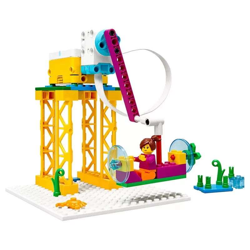 Edukacinis robotikos ir programavimo rinkinys LEGO Education Spike Essential Set A+ 45345 — 449 elementai, amžius 6+