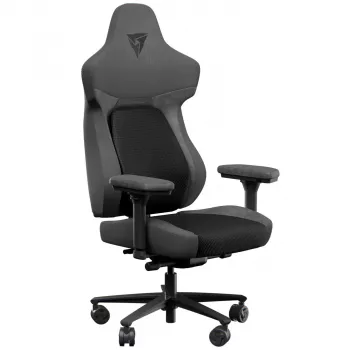 Žaidimų kėdė Thunder X3 TEGC-2068101.11 — tinklinis apmušalas, ergonomiškas dizainas, juoda