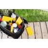 Xavax 00181564 ledo paketai 4 vnt. geltoni stačiakampiai HDPE