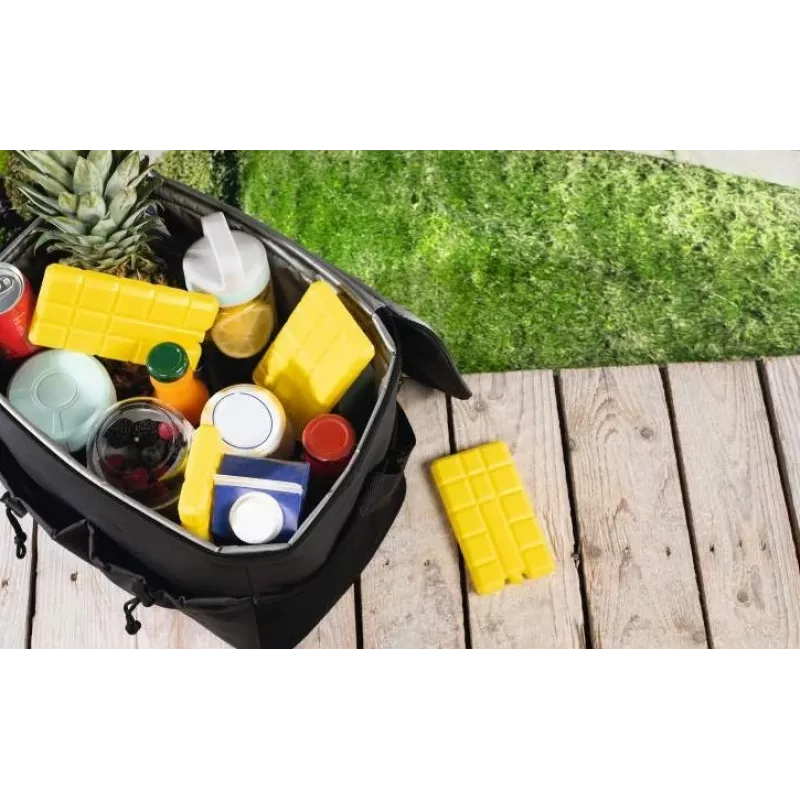 Xavax 00181564 ledo paketai 4 vnt. geltoni stačiakampiai HDPE