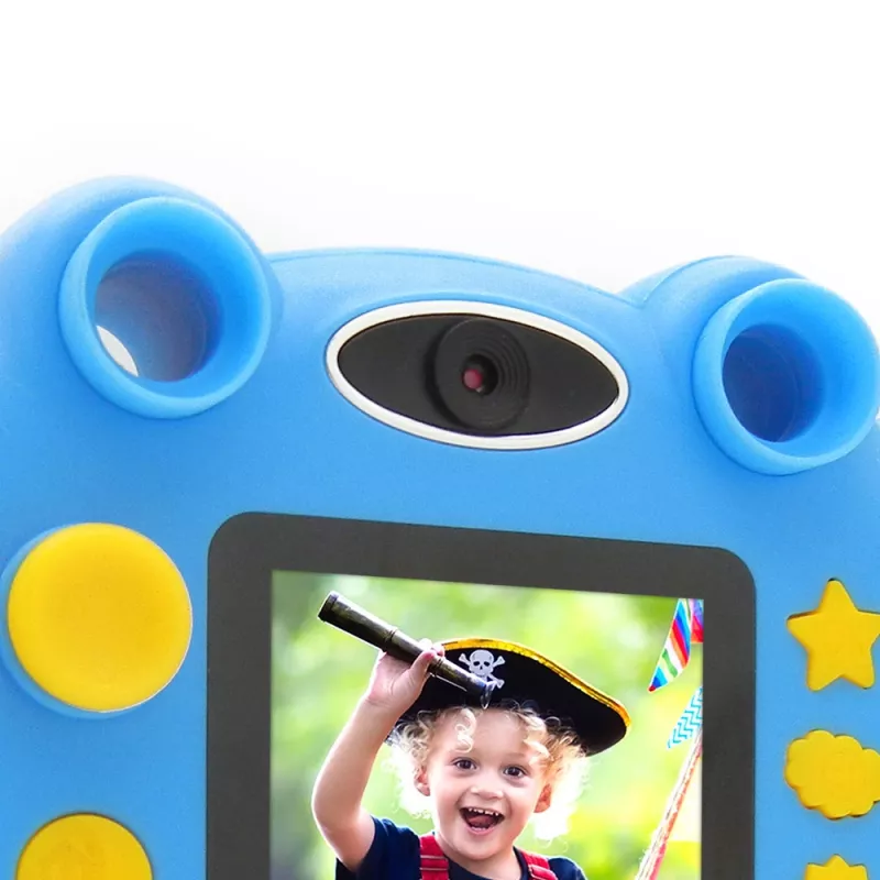 Easypix Kiddypix Blizz 2 megapikselių mėlynas skaitmeninis fotoaparatas