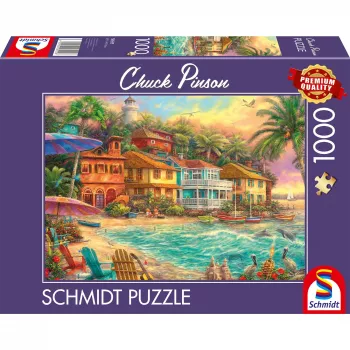 Chuck Pinson: Inselzeit, dėlionė 1000 dalių