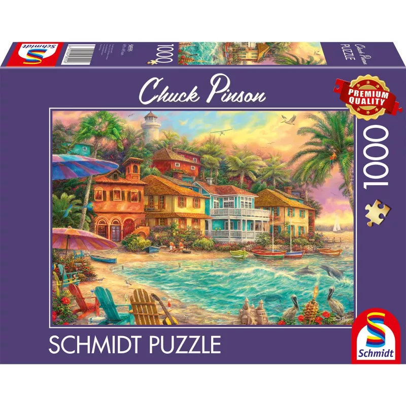 Chuck Pinson: Inselzeit, dėlionė 1000 dalių