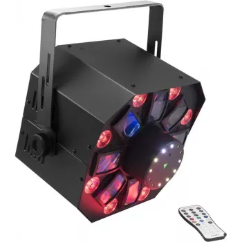Lazerinis projektorius EUROLITE FE-1750 Hybrid 1750mW RGB lazeris