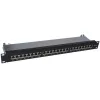 Pataisų skydelis 1U Alantec PK040 — 24 prievadai, 10GBase-T, RJ45, Cat6a, juodas