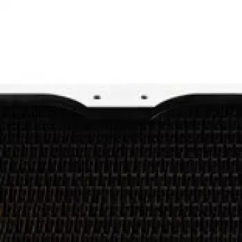 240 mm skysčio aušinimo radiatorius „Alphacool NexXxoS HPE‑30“ — baltas
