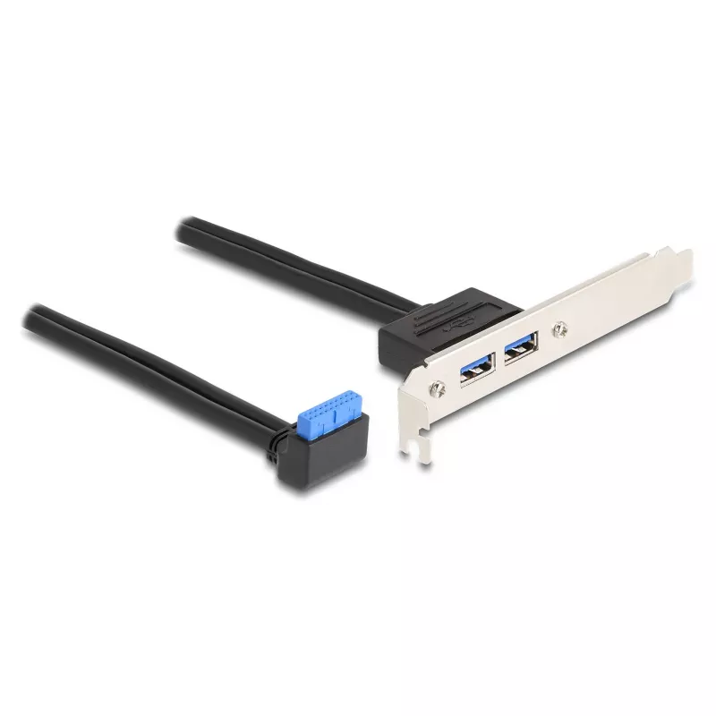DeLOCK 83015 Internal USB 3.2 Gen 1 Adapteris Juodas 5 Gbit/s