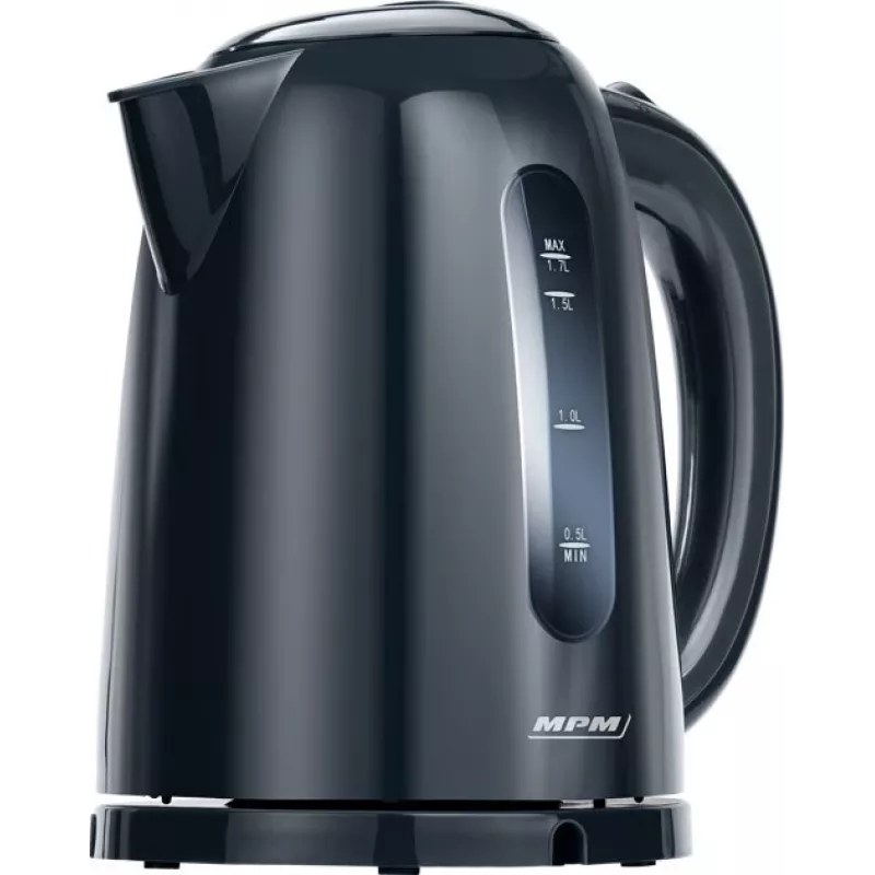 Elektrinis virdulys MPM MCZ-85/G1 1,7 L, 2200 W, juodas, plastikinis korpusas