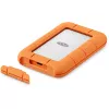 Išorinis SSD LaCie STND4000400 4 TB USB4 Gen 3x2 Thunderbolt USB Type-C, oranžinis / nerūdijantis plienas