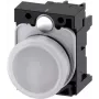 Siemens indikacinė lemputė, plokščia, balta, 24 V AC/24 V DC, SIRIUS ACT 3SU1102-6AA60-1AA0, 1 vnt.