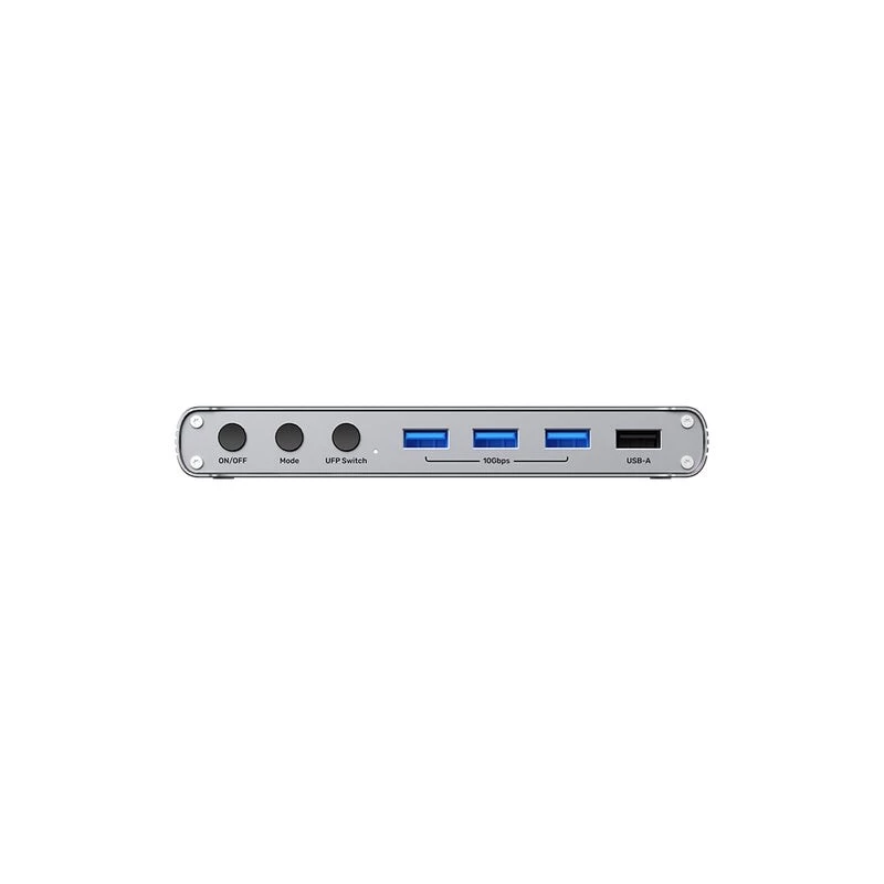 Unitek USB-C 10GBPS KVM jungiklis su HDMI