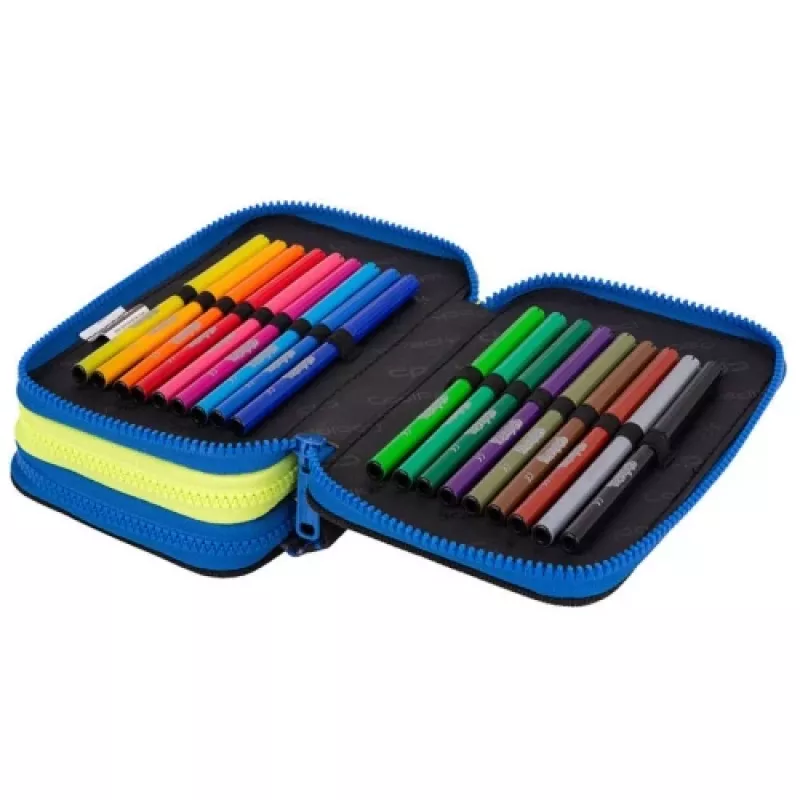 Penalai CoolPack Jumper 3 ATLANTIS F067828 — trijų aukštų mokyklinis penalas