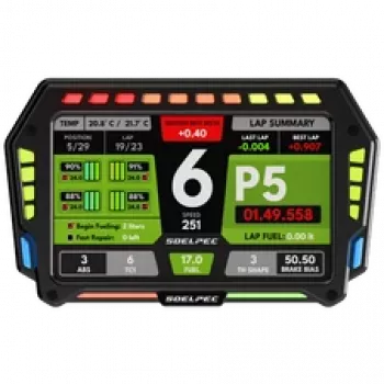SOELPEC XR-7 Display, Simracing-Touchscreen, RGB-Telemetrie - Juoda