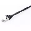 Tinklo kabelis V7 CAT6 Ethernet ekranuotas STP RJ-45 5 m juodas