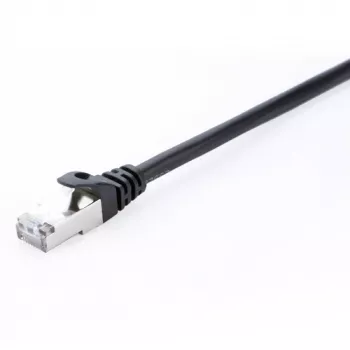 Tinklo kabelis V7 CAT6 Ethernet ekranuotas STP RJ-45 5 m juodas