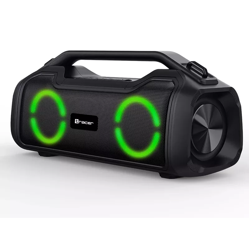Stereo nešiojamas garsiakalbis TRACER BigBoy TWS Bluetooth 40W RMS, Bluetooth 5.3, 12h baterija, juodas