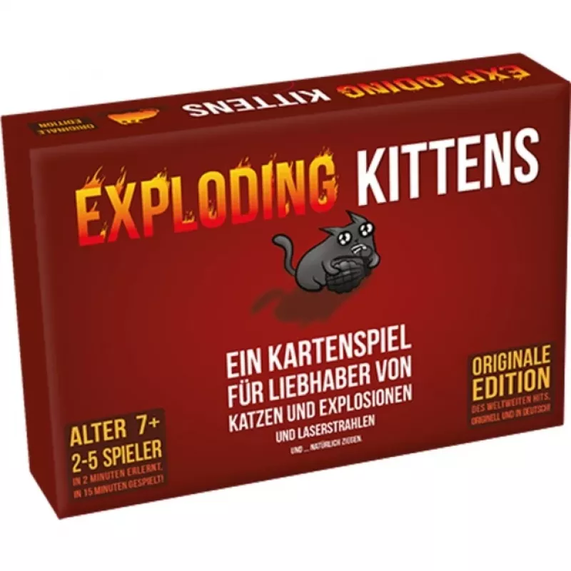 Exploding Kittens, kortų žaidimas