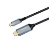 Laidas USB-C į HDMI v2.0b, 3 m, varinis CL-184