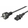 Microconnect PE0204100 maitinimo laidas, juodas, 10 m, CEE7/7, C13 jungtis