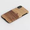 Telefono dėklas MAN&WOOD iPhone X/XS — terra Juoda, apsauginis galinis dangtelis