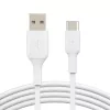 USB laidas Belkin CAB001BT3MWH 3 m USB A USB C balta