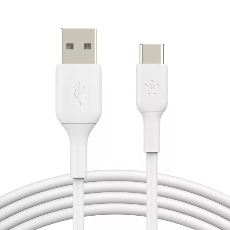 USB laidas Belkin CAB001BT3MWH 3 m USB A USB C balta