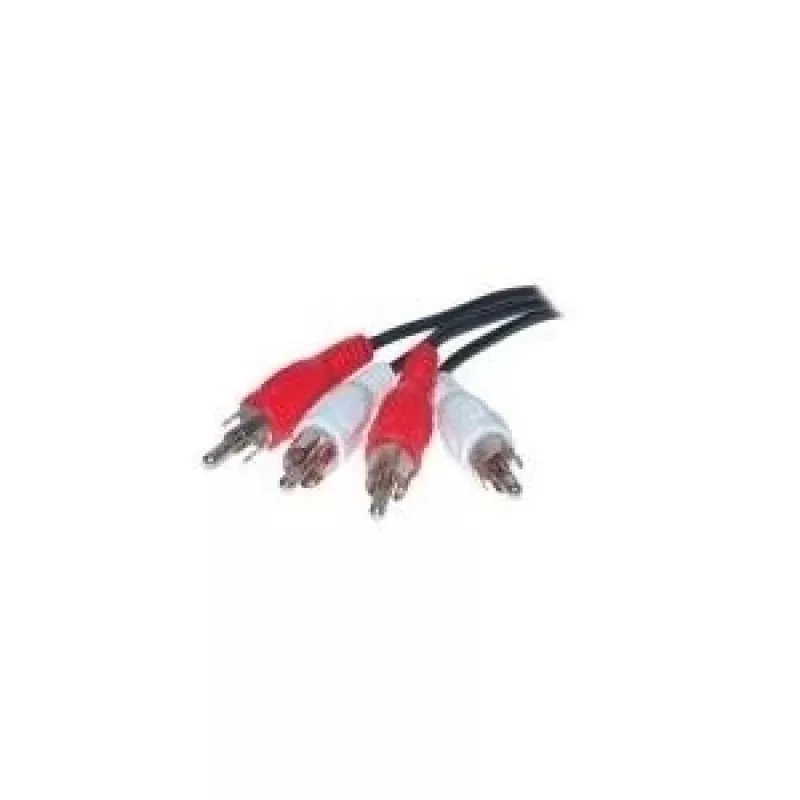 Garso kabelis ShiverPeaks BASIC-S 2x RCA - 2x RCA 0,5 m