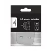 Gembird Cablexpert a-AC-UKEU-001 - Maitinimo adapteris - Maitinimo adapteris (S) prie Maitinimo adapterio (W) - Baltas - Jungtinė Karalystė, Europa (a-AC-UKEU-001)