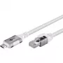Goobay 74165 - Tinklo adapterio laidas USB 3.1 Type C Gigabit Ethernet 1 m - Tinklo plokštė - 1.000 Mbps (74165)