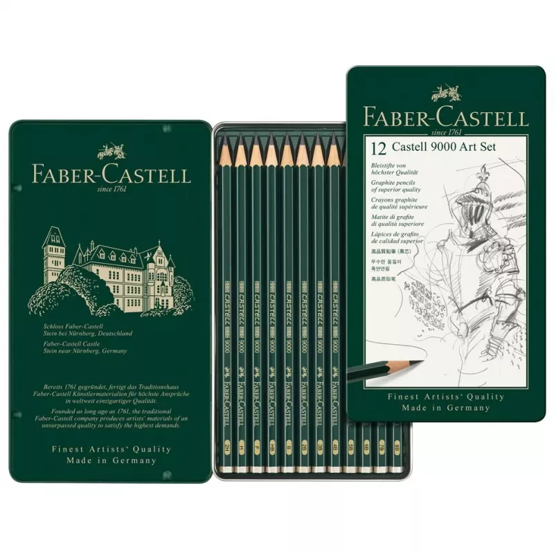 Pieštukas Faber-Castell CASTELL 9000